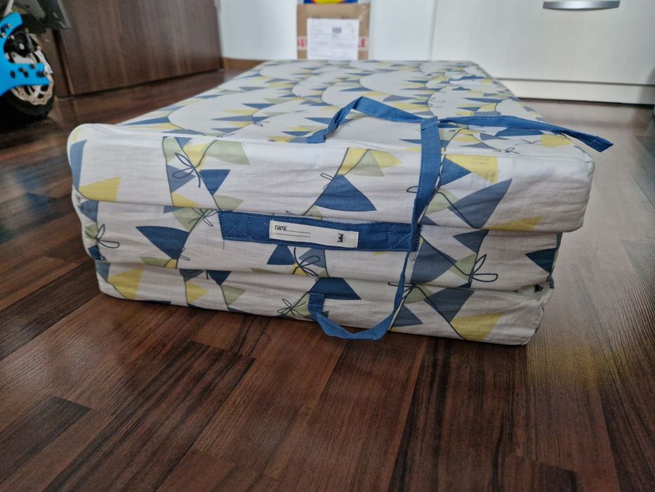 Saltea pliabilă copii / bebeluși – compactă și practică (120x60 cm)