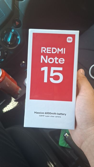 Redmi not 15 6/128 yengi pochka