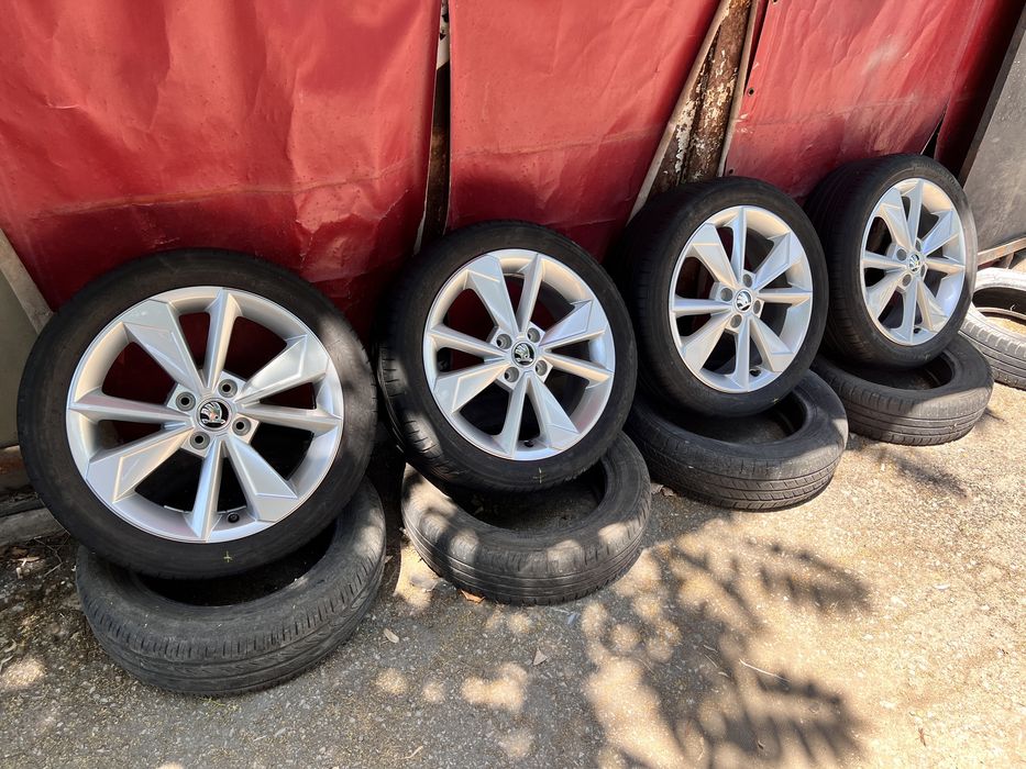 Джанти за Шкода Skoda 16” 4x100 6j ET43 57.1mm с нови гуми