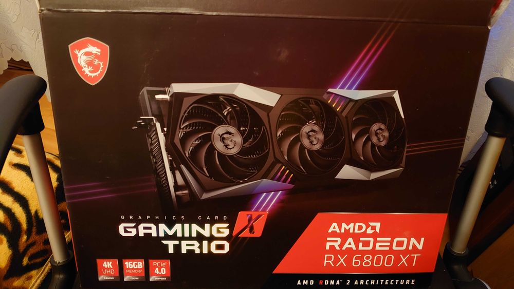 Placa video MSI  RX6800XT 16GB