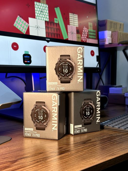 Garmin Fenix 7X Pro Sapphire Solar — 37 дней без зарядки! Новый