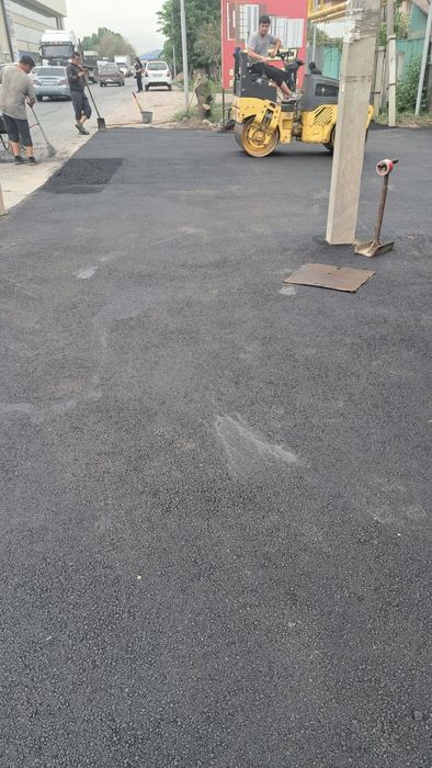 Асфальтирование. Асфальт. Укладка асфальта