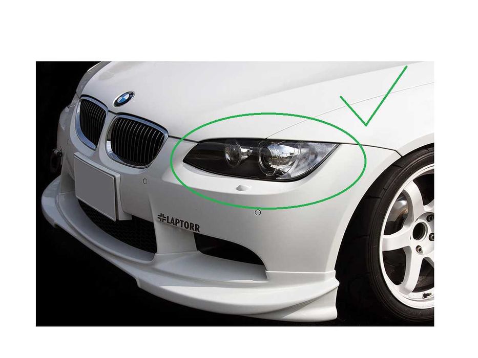 Set Marker Led Kit Angel Eyes Canbus DRL Becuri BMW E90 E91 E92