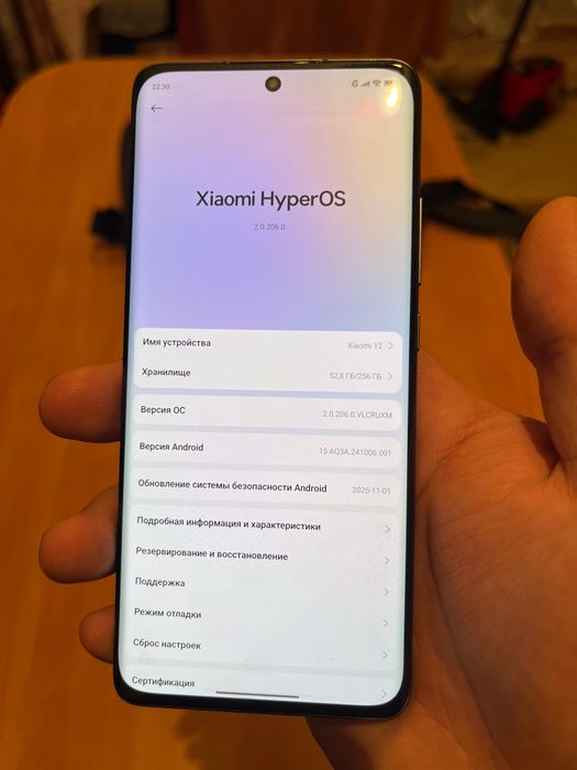 Xiaomi 12 256/12 обмен есть