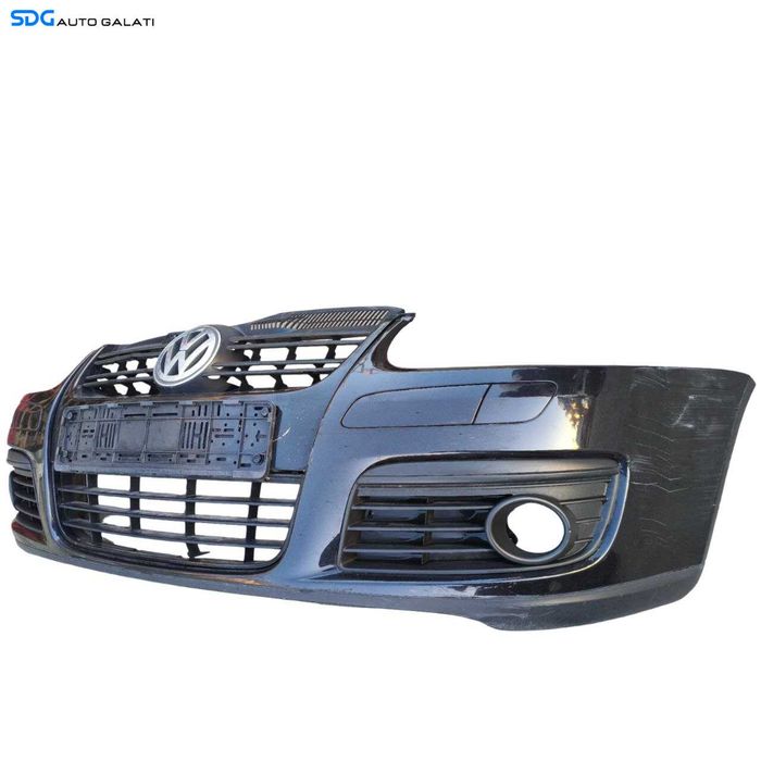 Bara Spoiler Fata Volkswagen Golf 5 Break Combi Variant 2004 - 2008 Culoare Negru [LC3217SOS]
