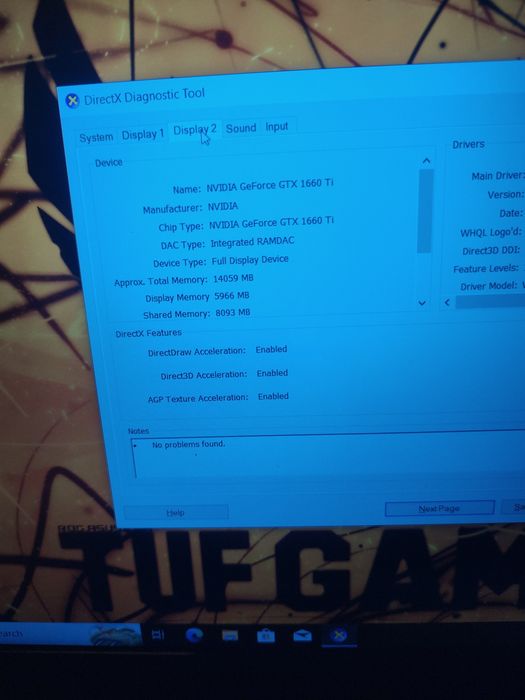 Vând laptop gaming Asus fuf ryzen 7, gtx 1660 6gb