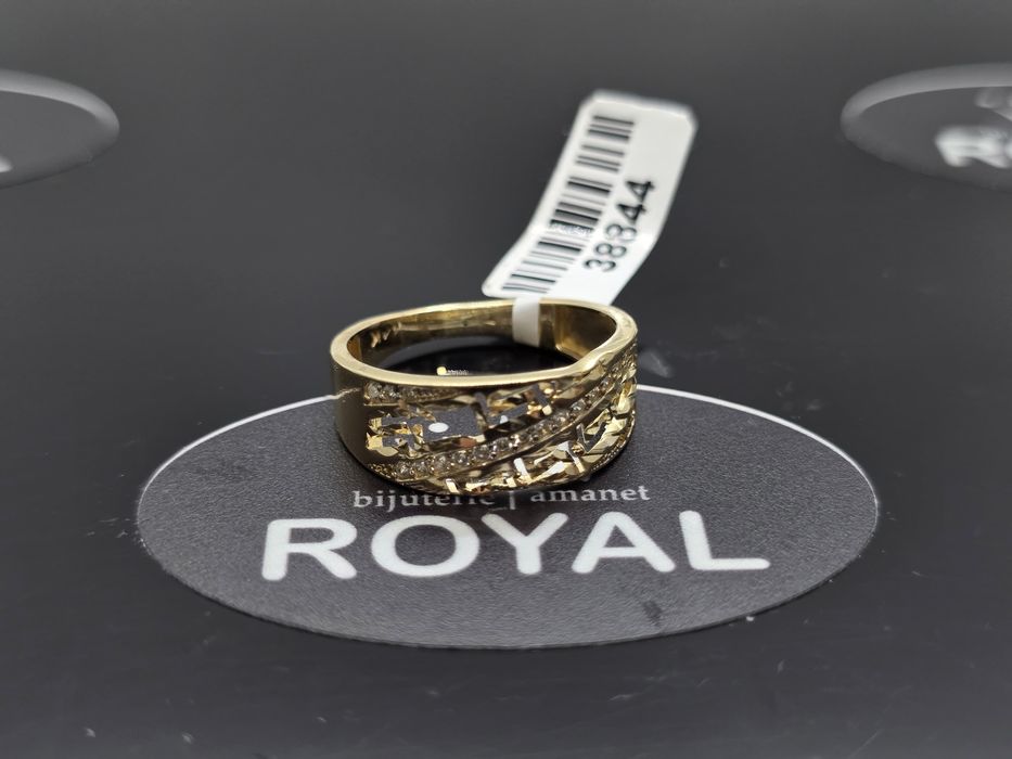 Bijuteria Royal: Inel aur 14k/3.01 gr
