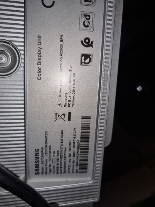 Професионален смарт монитор SAMSUNG  27 инча , 5К