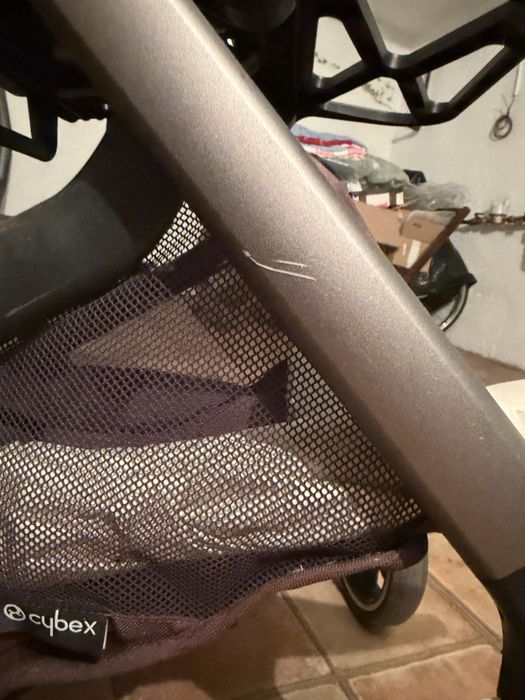 Carucior Cybex Balios S Lux (cadru, landou, scaun sport) + scoica Cybex Aton B2 + baza isofix