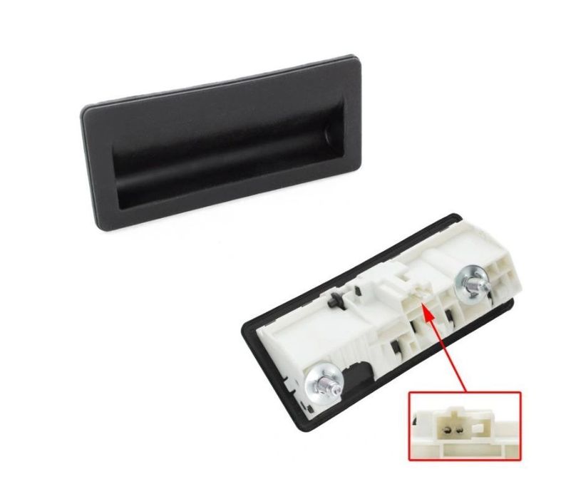 Maner haion cu comutator Audi A3 (8V), 2012-2020 liftback, Sedan; Seat Alhambra (7N), 2010-; VW Caddy III (2K), 2015-; Golf V Plus (5M), 2005-2009; Golf VI (5K), 2008- Combi; Skoda Yeti (5L), 2009-