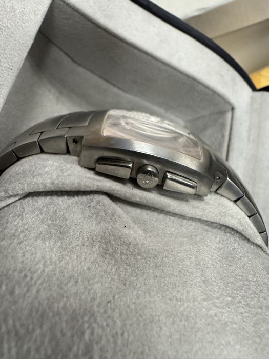 Longines Oposition Chronograph швейцарски мъжки квадратен часовник