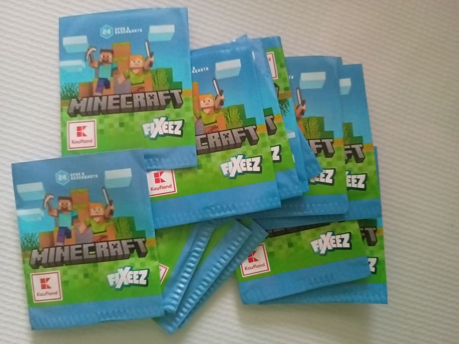 Цялата колекция Фиксита Fixeez на Minecraft