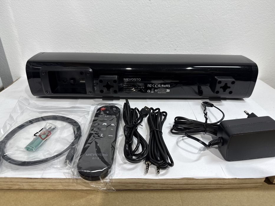 Soundbar Boxa Audio Bluetooth 60W 2.1CH Subwoofer integrat Difuzor