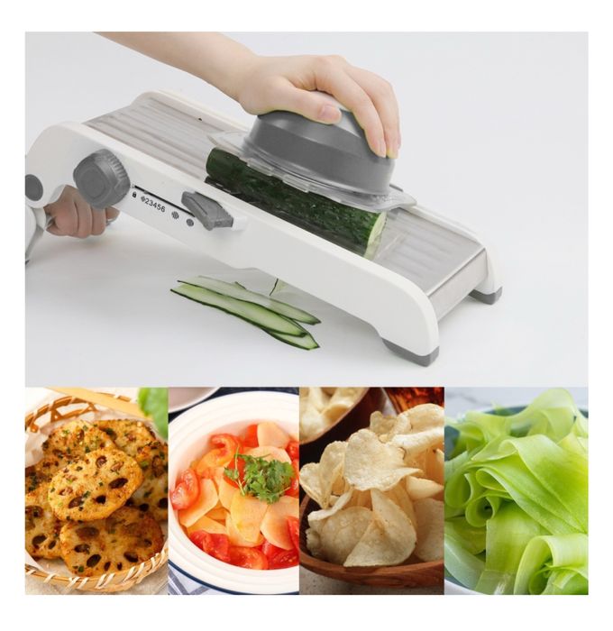 Слайсер, нерж. сталь, пластик, силикон