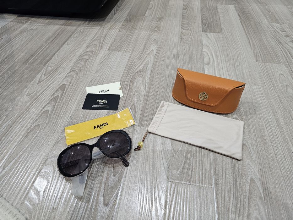 Продаётся Fendi Grey Gradient Oval женские очки + бонус!