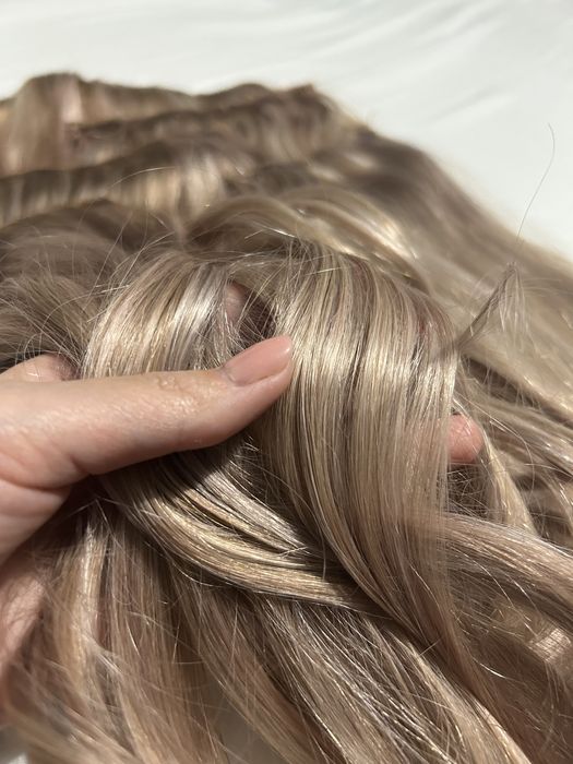 Extensii par natural clip on Russian