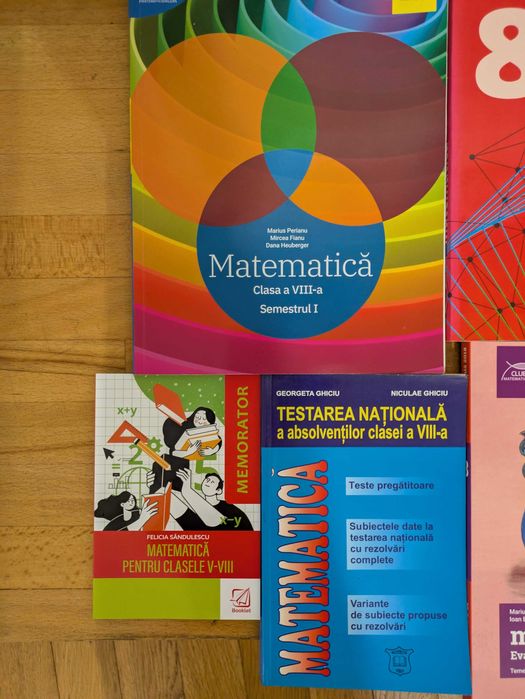 Culegeri de matematică clasa a 8-a