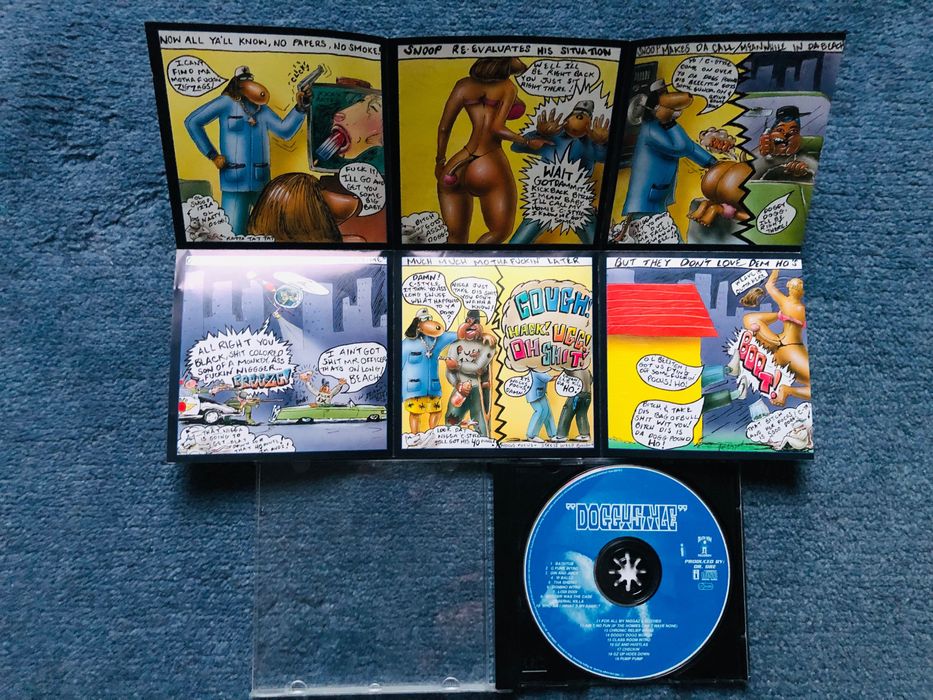 Snoop Dogg Doggystyle CD 1st presa 1993 rap hip hop Dr Dre Dogg Pound