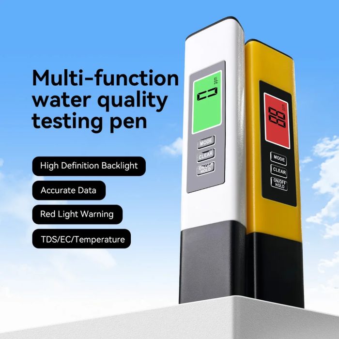 TDS-A2 Pro: Сув сифати тестери | Backlight + Case + Battery | ОПТОМ