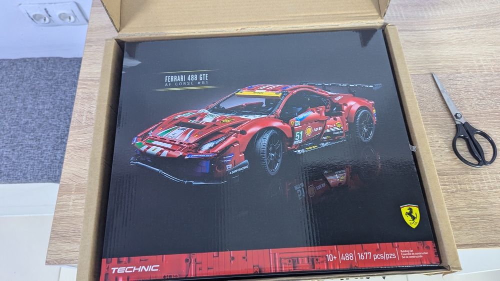 Porshe 911 и Ferrari Lego technic