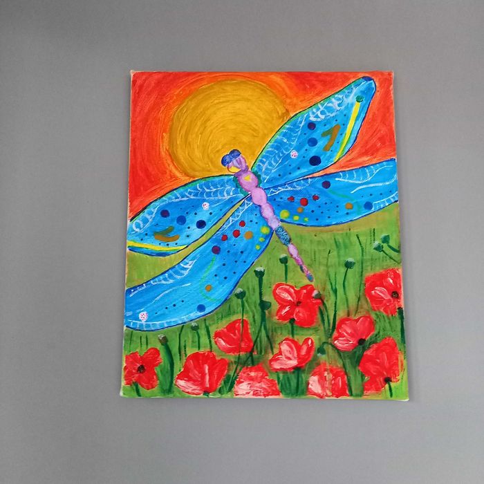 Рисувани картини в рамка