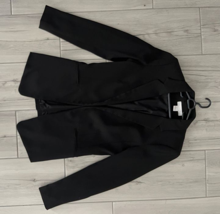 H&M черно стилно сако