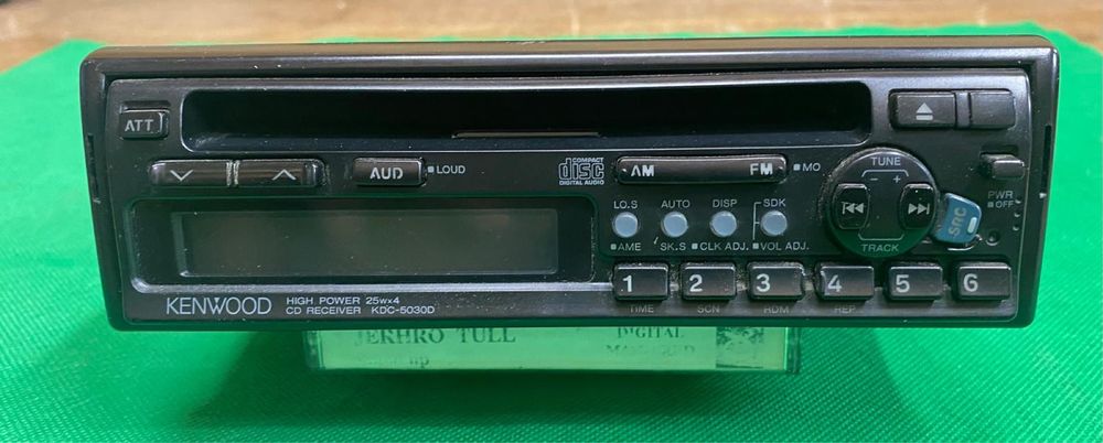 Cd Player auto Kenwood Kdc 5030D old school-adaptor BT Usb