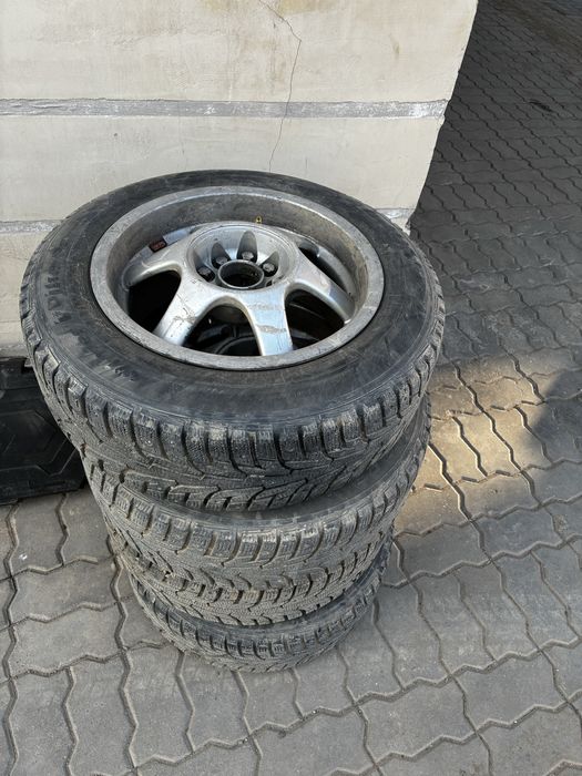 Диск р15 с зимней шинай