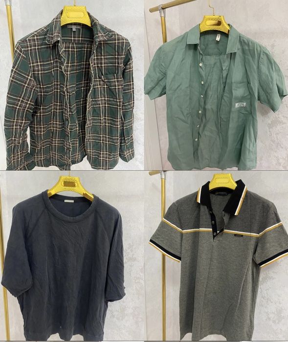 мужские рубашки каждые по 30.000 сум