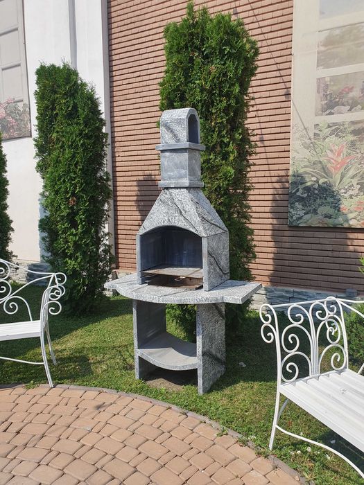 Gratar din beton de gradina,gratar beton,gratar gradina