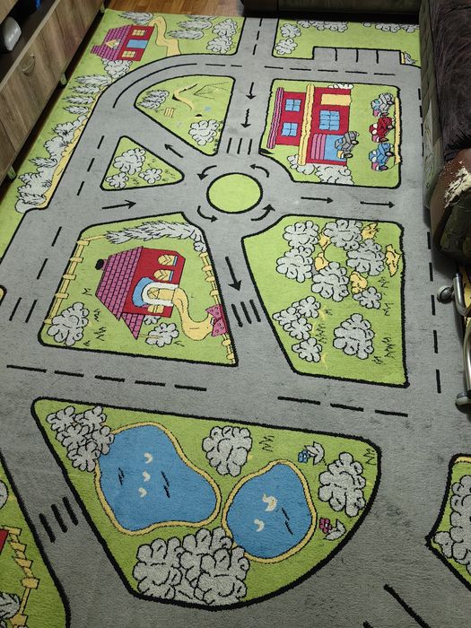 Шерстяной ковёр (палас) Детский 2*3м