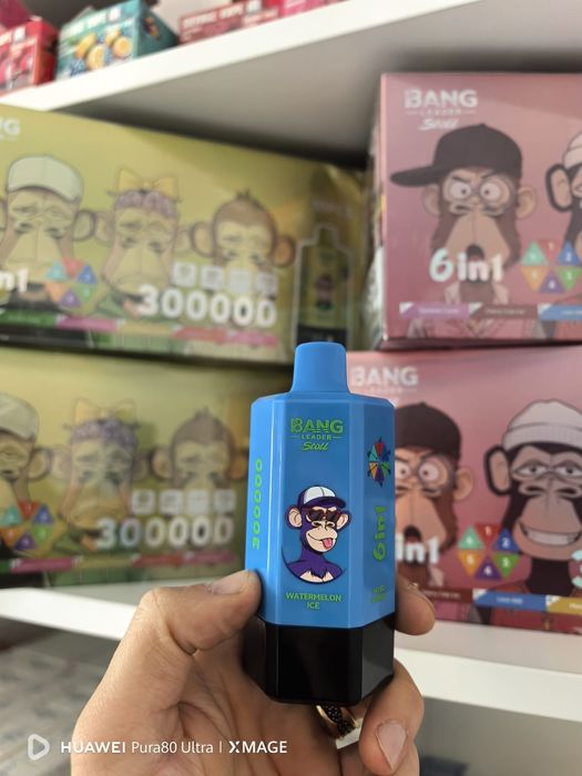 Vape 300.000 Puffs 6 Arome Reincarcabil Display Abur Mult