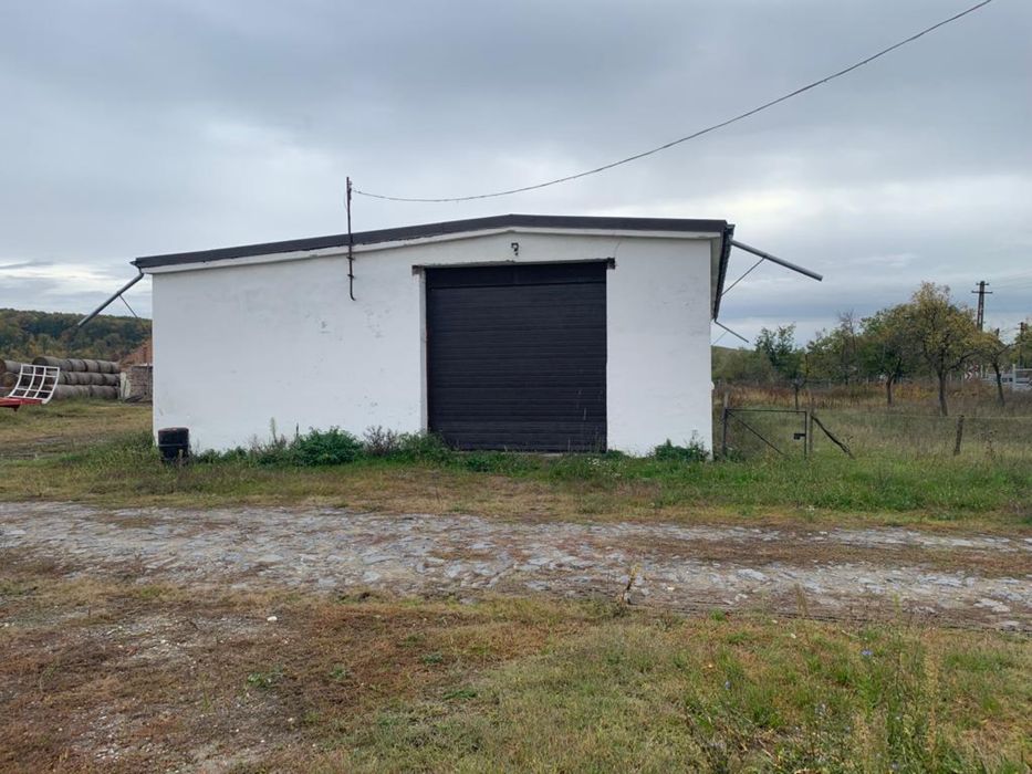 Timis la 8km de A1 Hala inalta 5m+casa/birouri teren posib extind 4ha