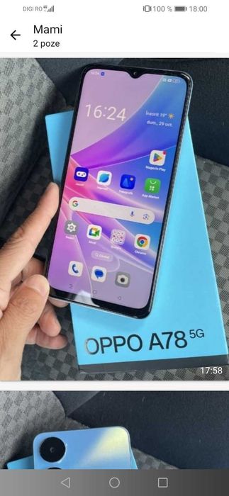 OPPO a75 5g.stare bună estetic și practic