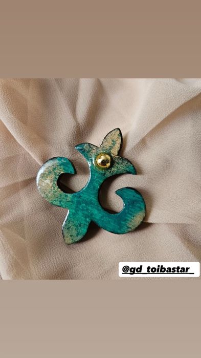 Брошь этно тренд 2026