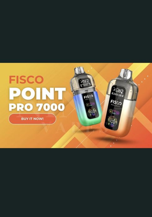 Vape 7000 Puffs Fisco Mod Turbo Nivel Lichid
