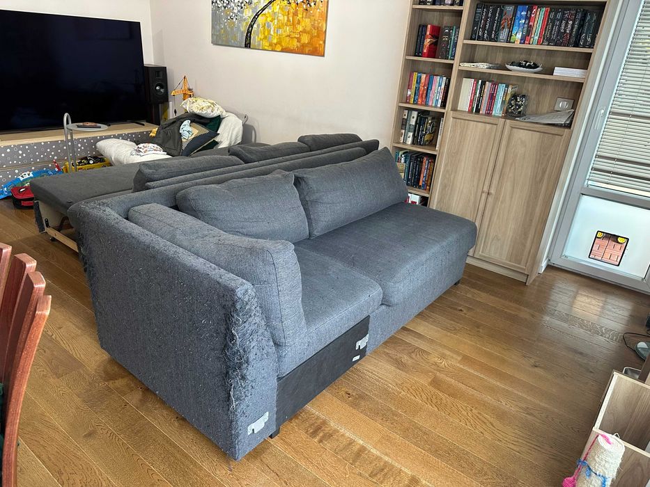 Продавам П образен диван Икеа