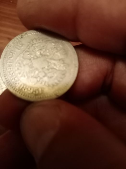 Продам 4серебряные монеты Николая 2