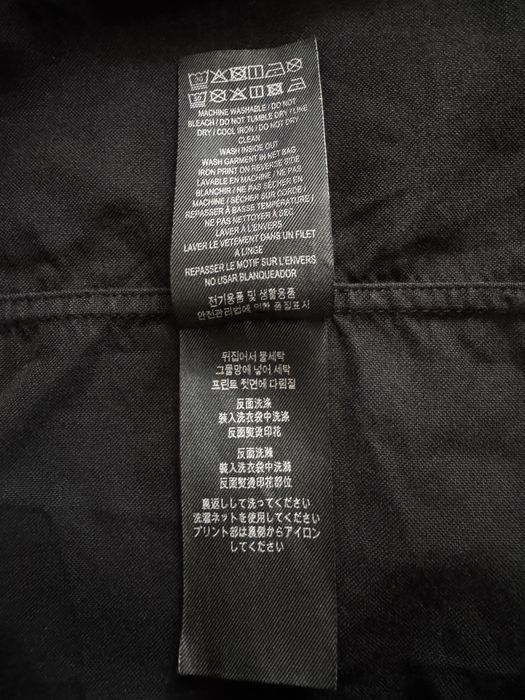 Cămașă Burberry – neagră, logo print – mărime XL