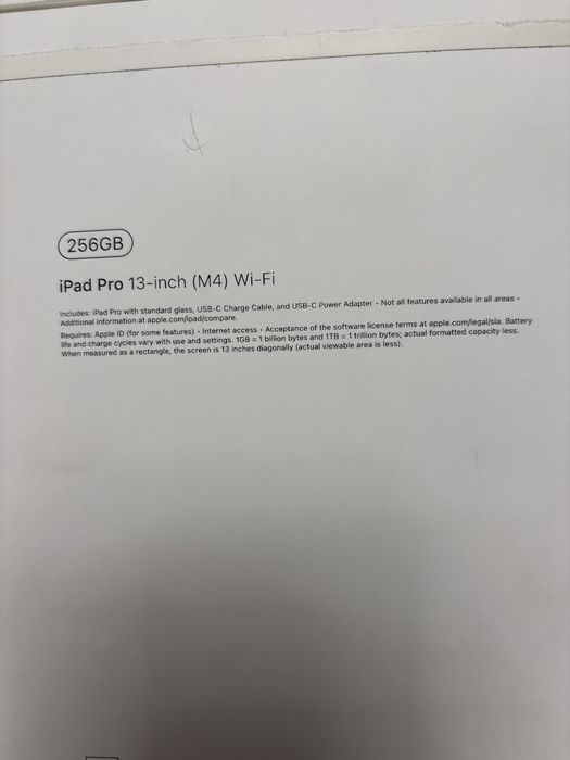 IPad Pro 13-inch ( M4 ) Wi-Fi