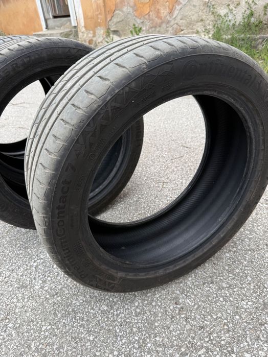 4 бр. летни гуми 225/45/R17 - 2 бр. Continental Premium Contact 7, 2 бр. General Altimax One S