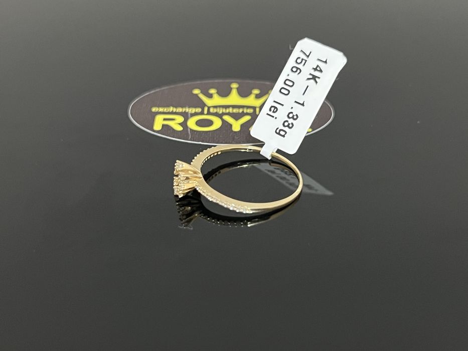 Bijuteria Royal CB : Inel dama aur 14K 1,33 grame