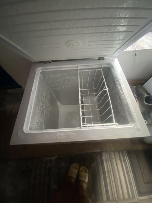 Морозилка в хорошем состоянии