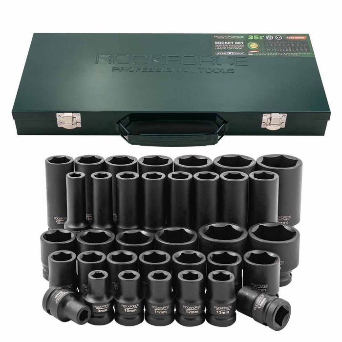 Ударни вложки 1/2 - 35 части RockForce.