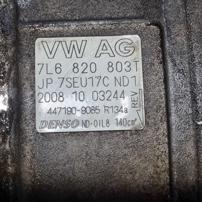 Compresor clima AUDI Q7 3.0 2005 - 2009 240CP CASA CASC (1370) Diesel 7l6820803t