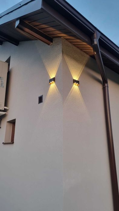 Луксозна ФАСАДНА LED ЛАМПА Външна IP 65 фасада стена къща апартамент