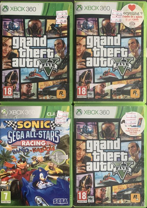 Xbox 360, Игри за Xbox 360 , Sega, GTA 5