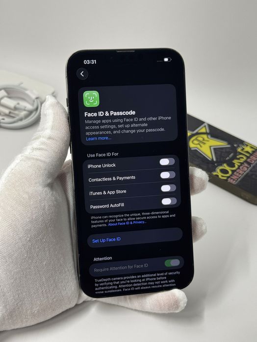 iPhone 13 Pro Max, 128GB, Green, 100% батерия, КАТО НОВ, 2г. ГАРАНЦИЯ!