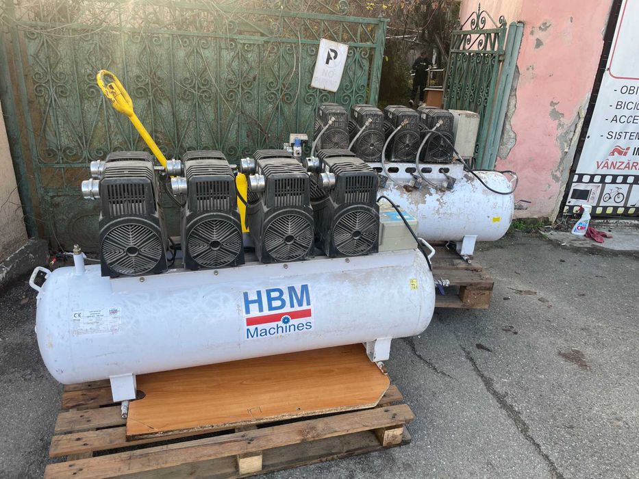 Compresoare  silentioase  200 L, HBM -10867/ 2 bucati pret de o bucata