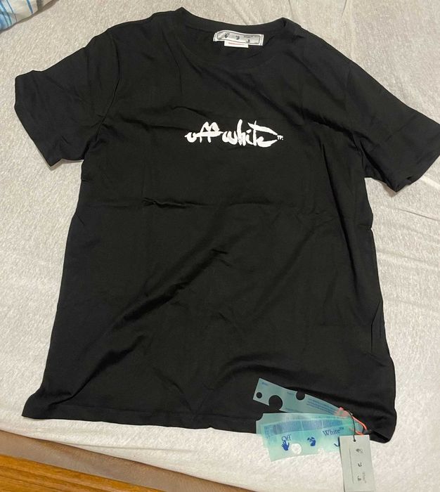 Vand Tricou Off White, nou cu eticheta, marimea XL potrivit pentru L